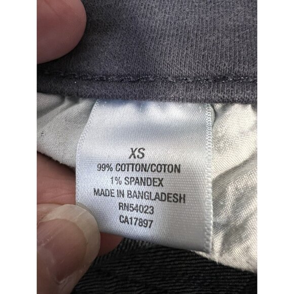 Old Navy Womens Maternity Capri Jeans ~Sz XS~Pull On Stretch Cuffed Hem ~L3 25 - Picture 7 of 8